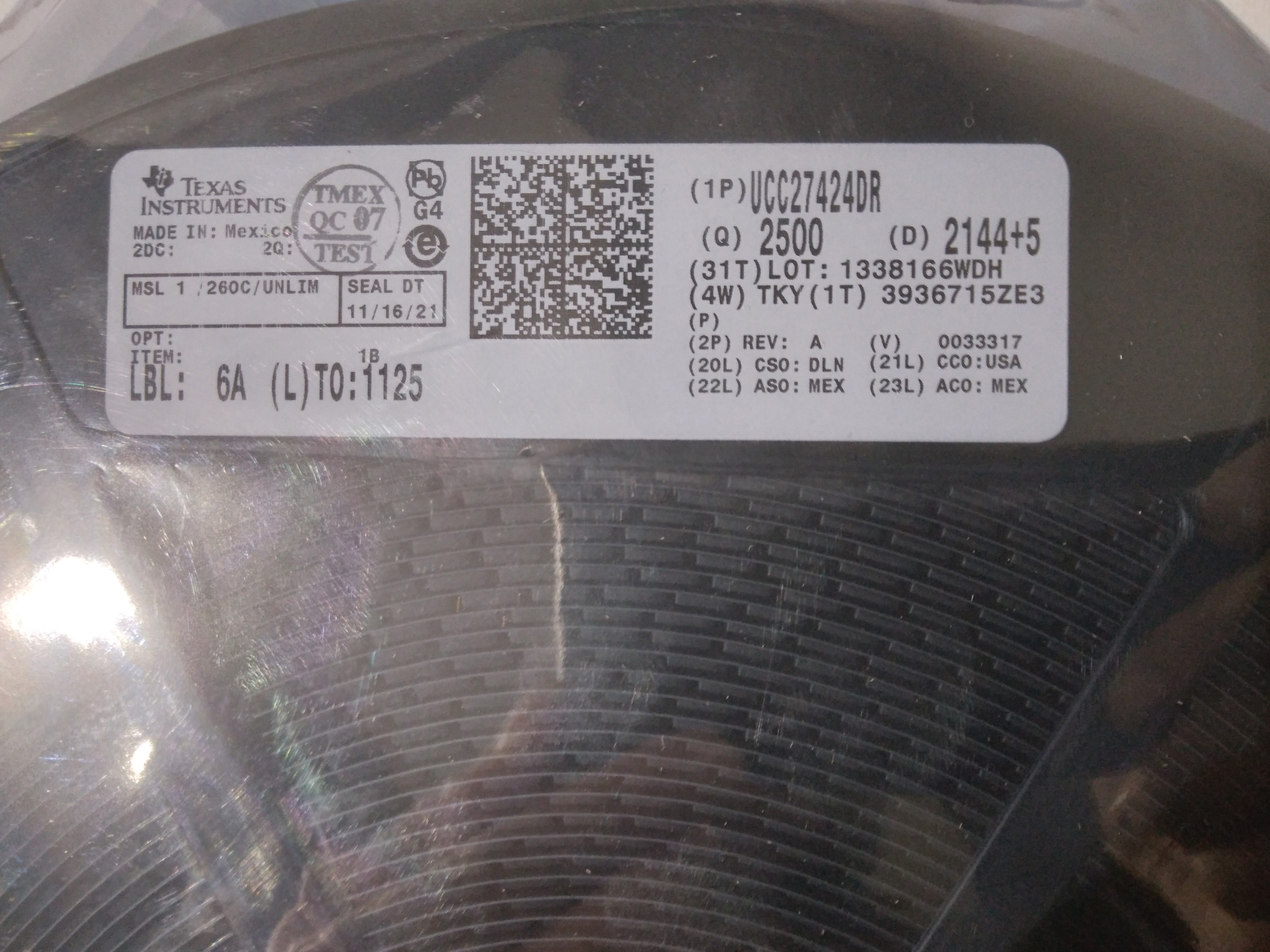 UCC27424DR, DUAL 4A MOSFET DRIVER, UCC27424 SÜRÜCÜ